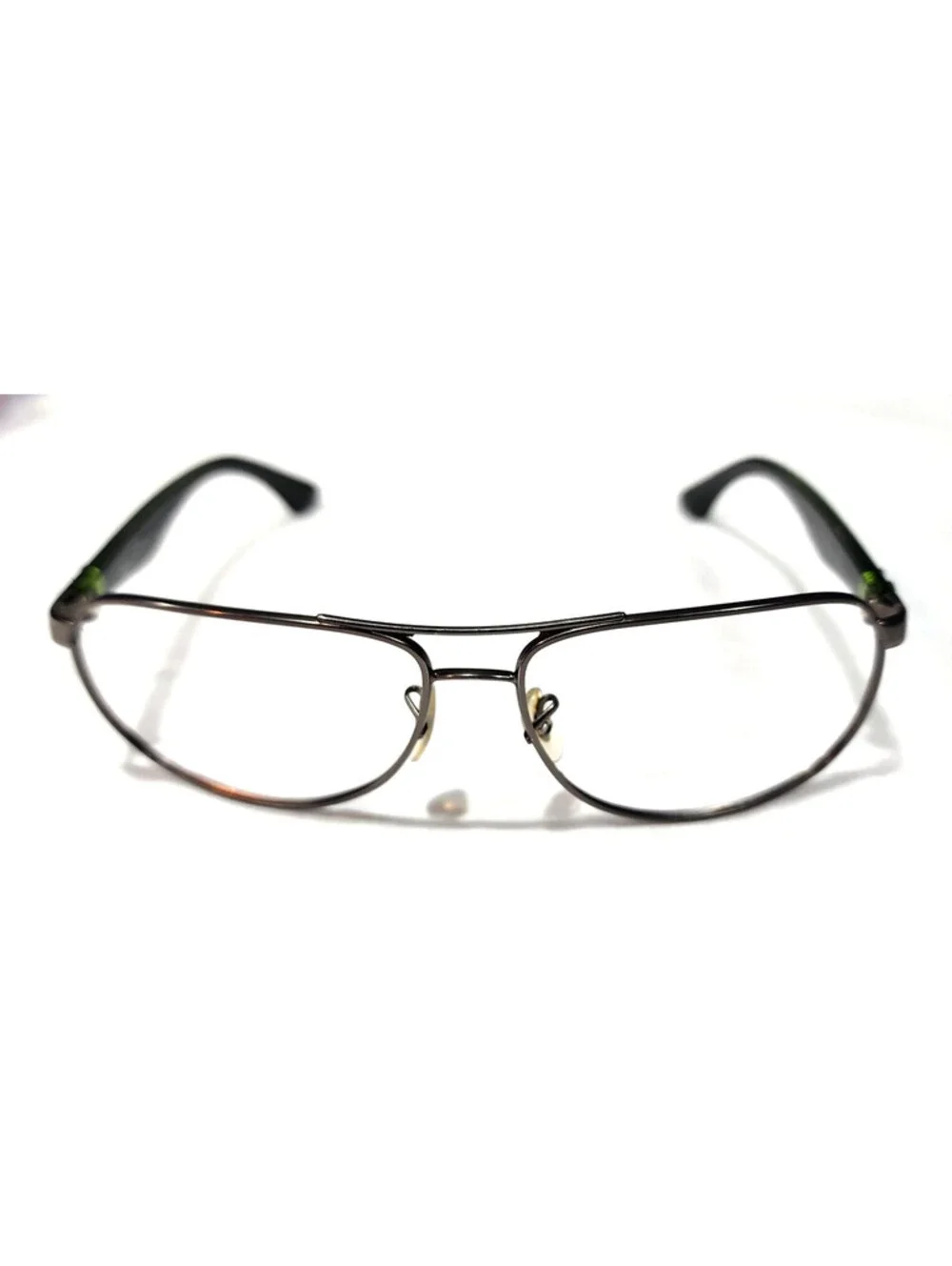 Ray Ban RB3502 029 Gunmetal Green Square Sunglasses Frame 61-14 135